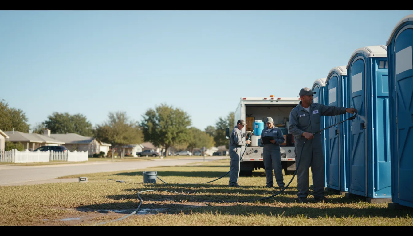 Long-Term Portable Toilet Rental in Almont, ND near me